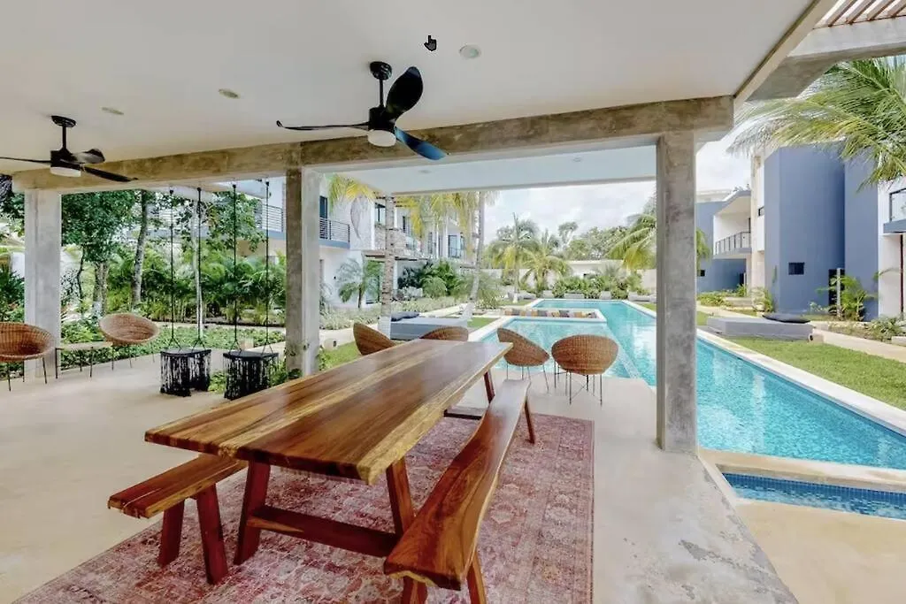 Spacious Condo, Beautiful Pool, Wi-Fi - Casa Kaanal 104 Tulum Meksika